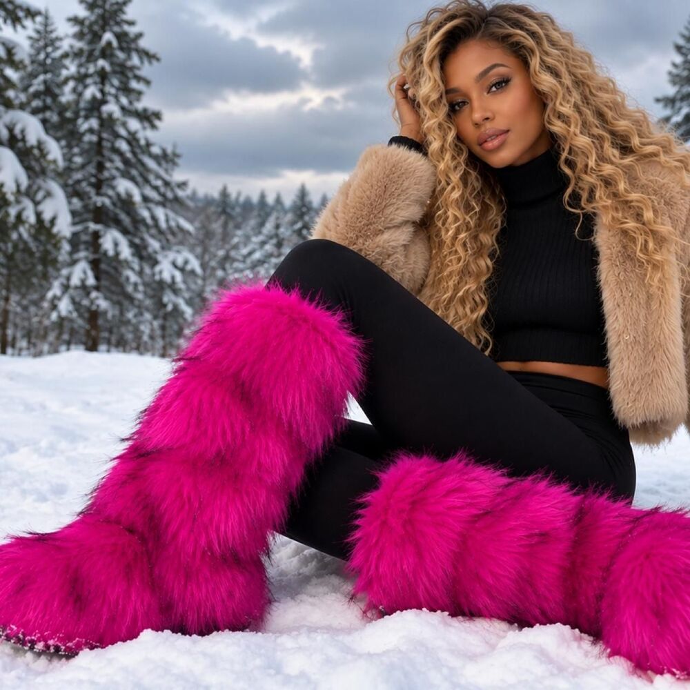 No-brand Women's Pink Boots